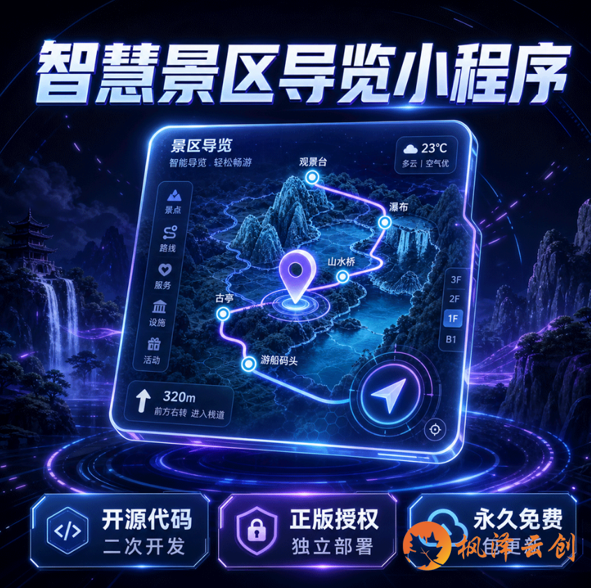 智慧景区导览小程序